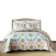 Lightweight Ethnic Printed Warm Soft Bedspread Coverlet Set Queen King Bedding